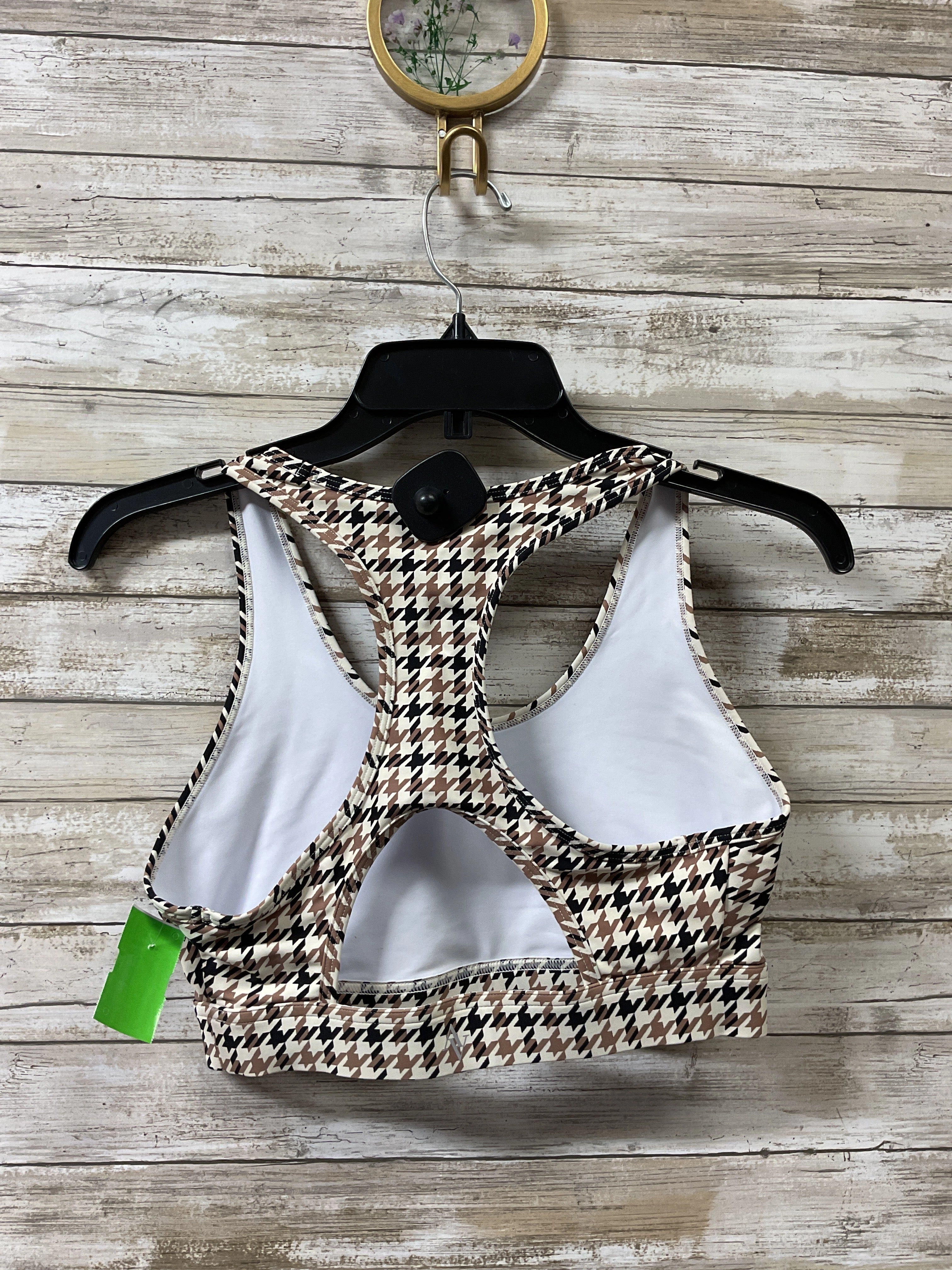 Athletic Bra By Clothes Mentor In Brown & Tan, Size:M