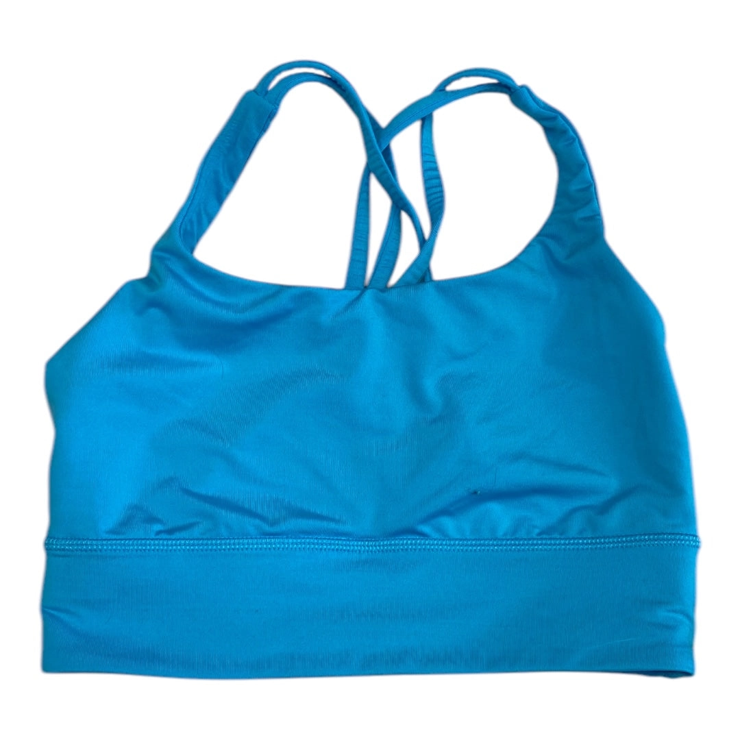 Athletic Bra By Lululemon In Blue, Size:4