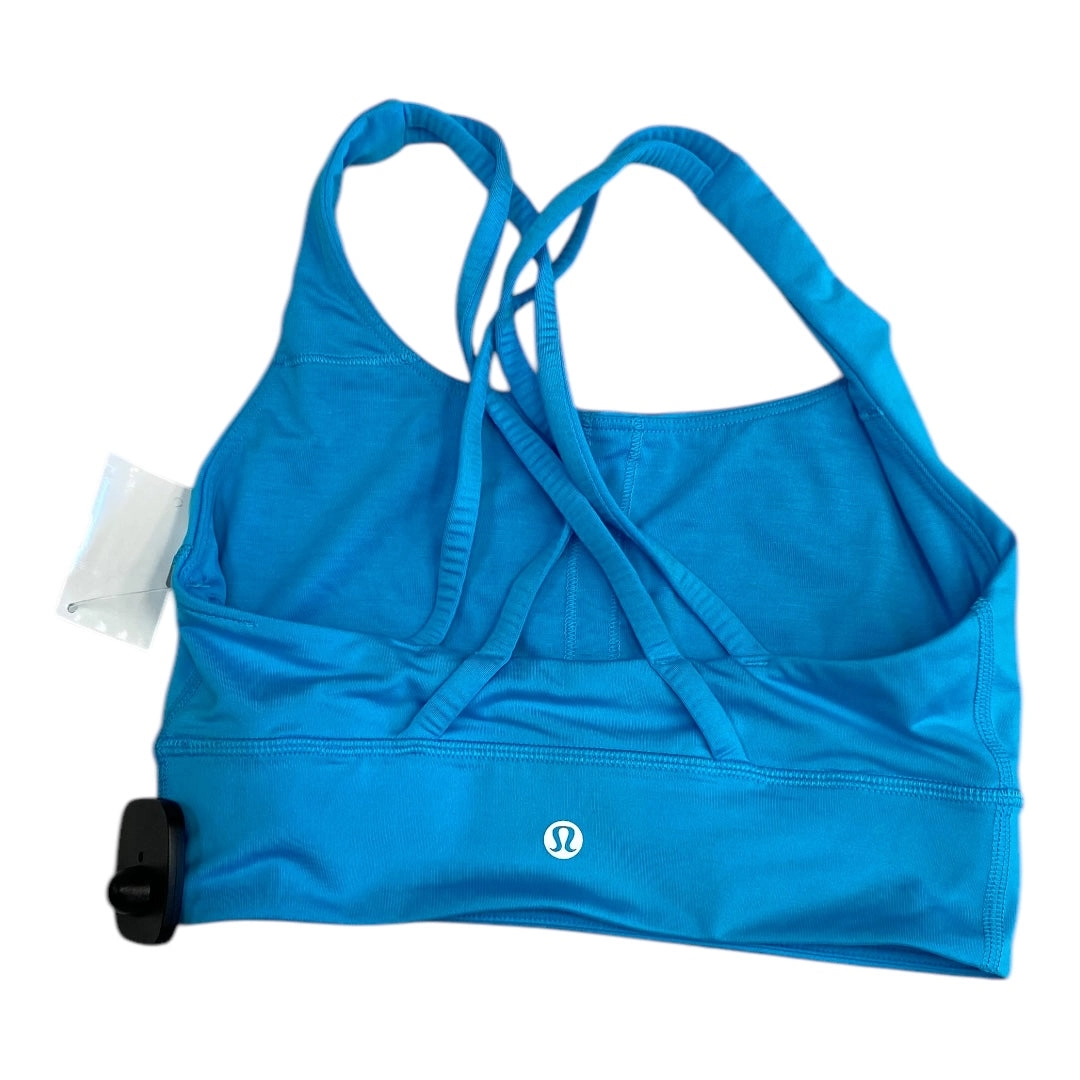 Athletic Bra By Lululemon In Blue, Size:4