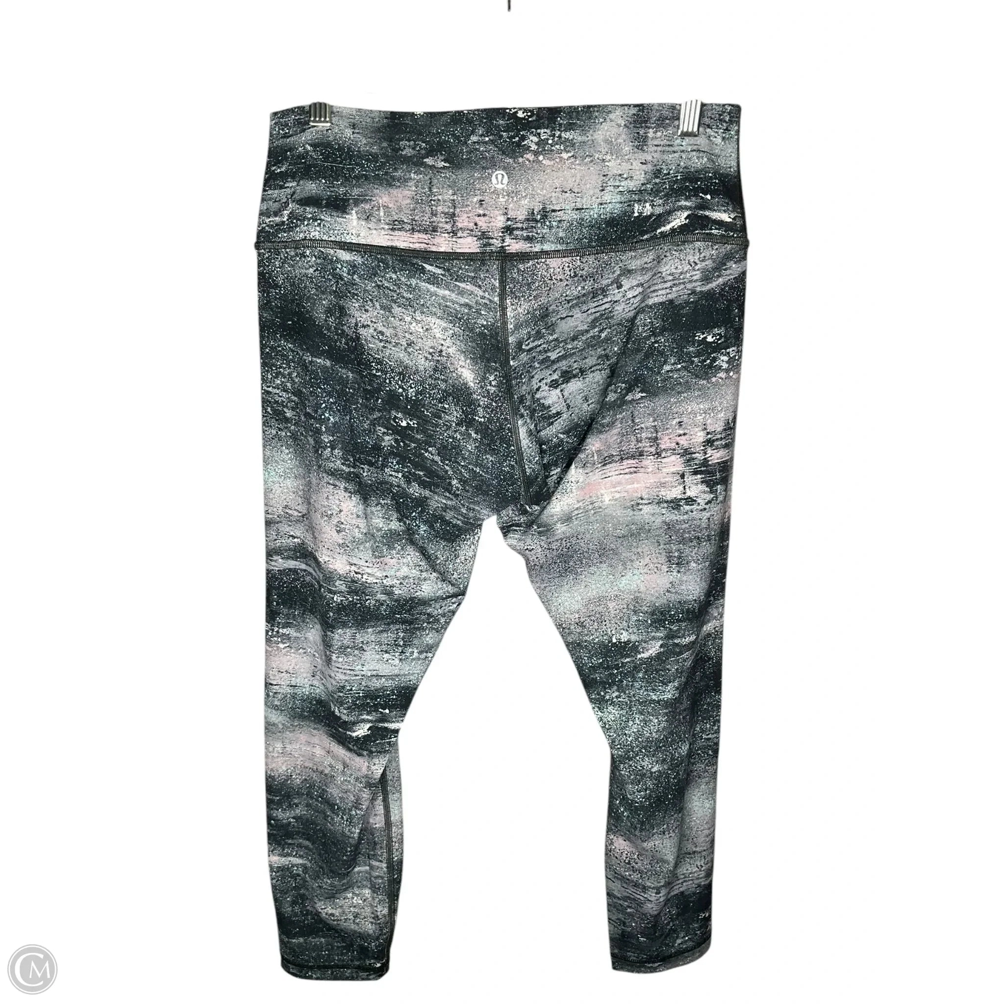 Athletic Leggings By Lululemon In Grey, Size: 12