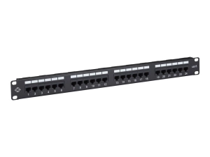 Black Box Connect - Patch panel - CAT 6 - UTP - 1U - 24 ports JPM624A-R2