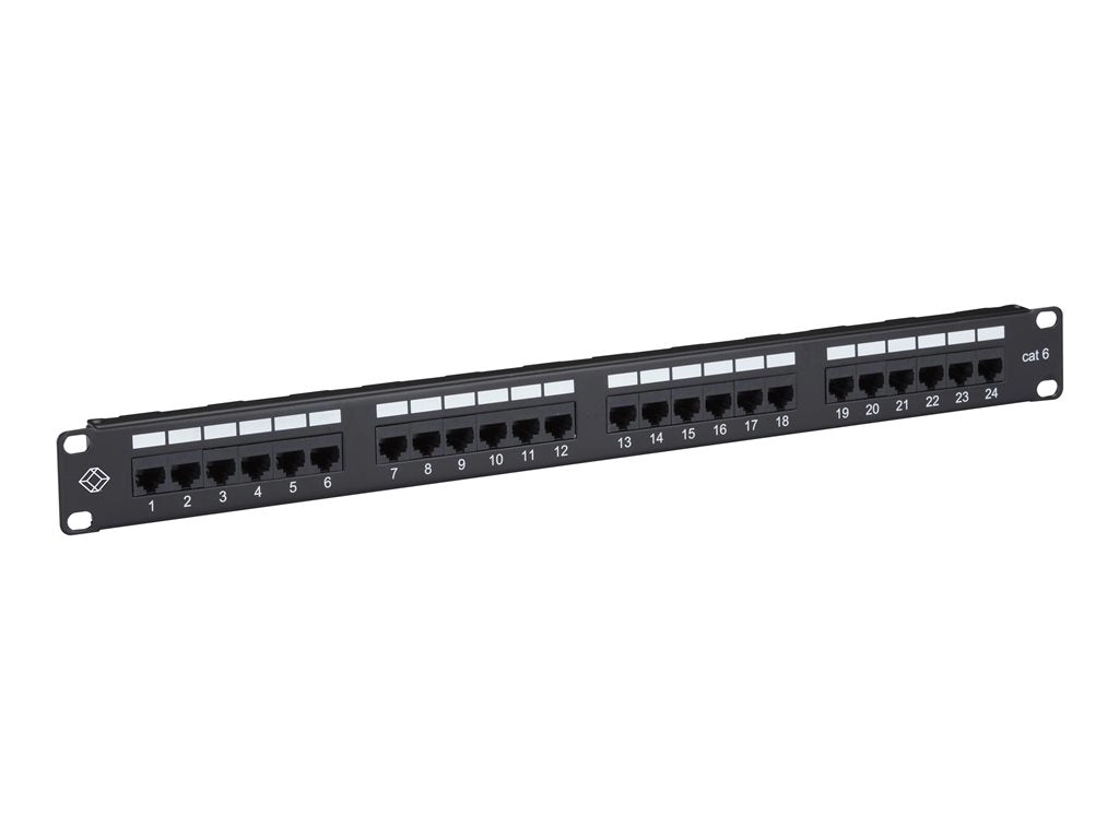 Black Box Connect - Patch panel - CAT 6 - UTP - 1U - 24 ports JPM624A-R2