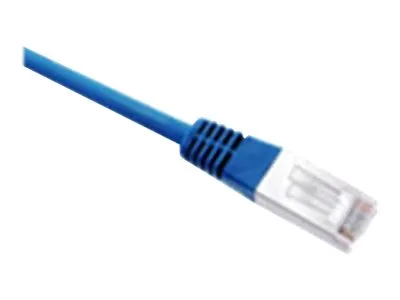 Black Box GigaTrue - Patch cable - RJ-45 (M) to RJ-45 (M) - 10 ft - SFTP - CAT 6a - halogen-free, snagless - blue CAT6A-BL-3M