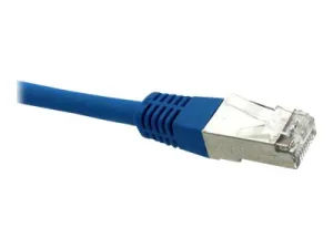 Black Box GigaTrue - Patch cable - RJ-45 (M) to RJ-45 (M) - 6.6 ft - SFTP - CAT 6 - halogen-free - blue EVE631-02M