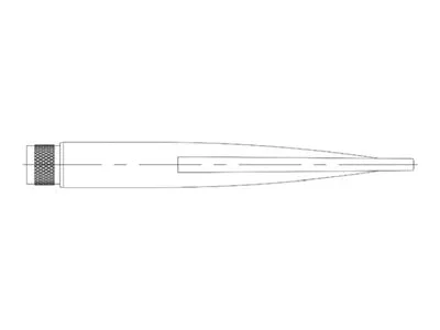Cambium Networks - Antenna - tri-band, 2.4/5/6 GHz - Wi-Fi - 5.5 dBi (for 5 GHz), 4.4 dBi (for 2.4 MHz), 5.5 dBi (for 6 GHz) ANT-OM-1X1-05