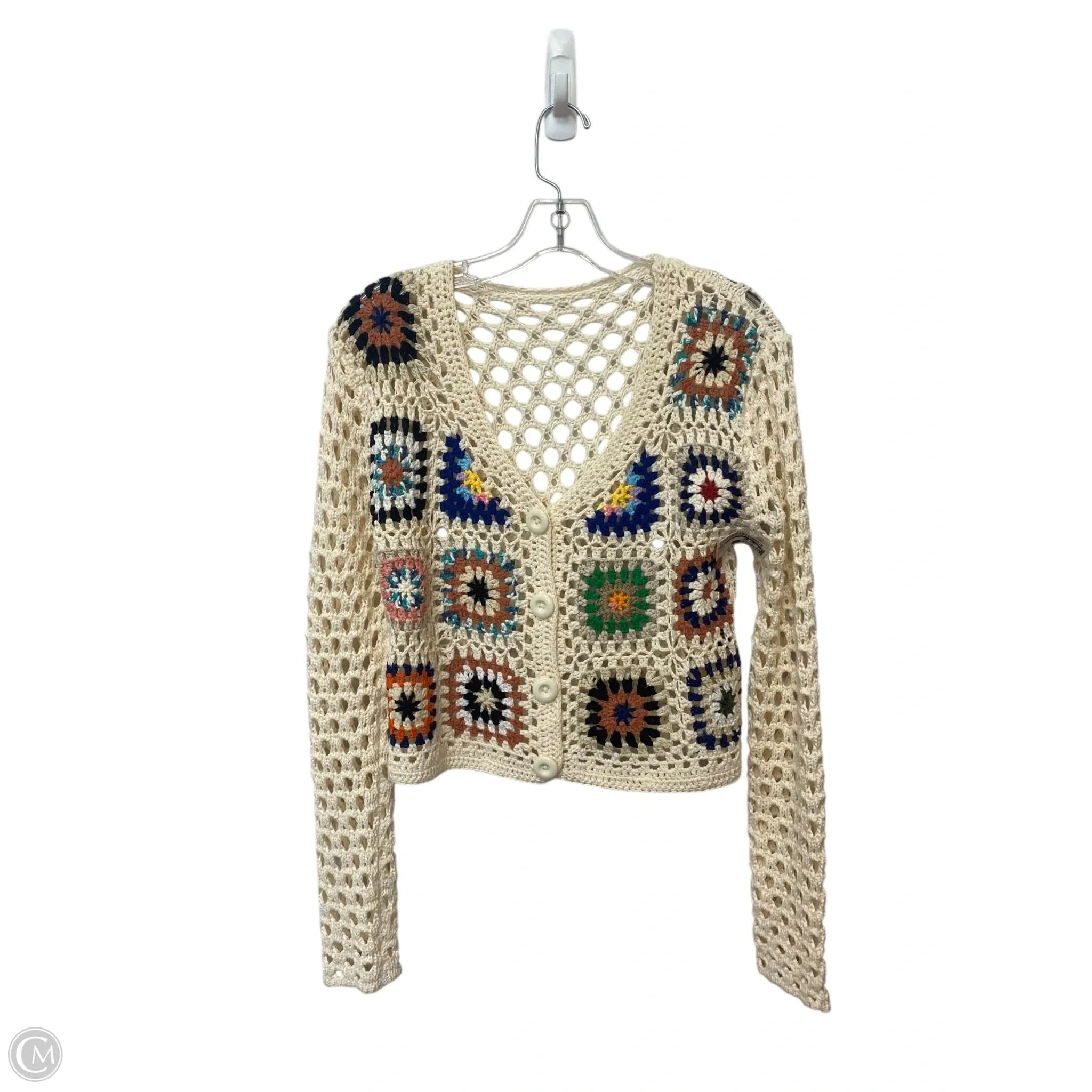 Cardigan By Shein In Cream, Size: S