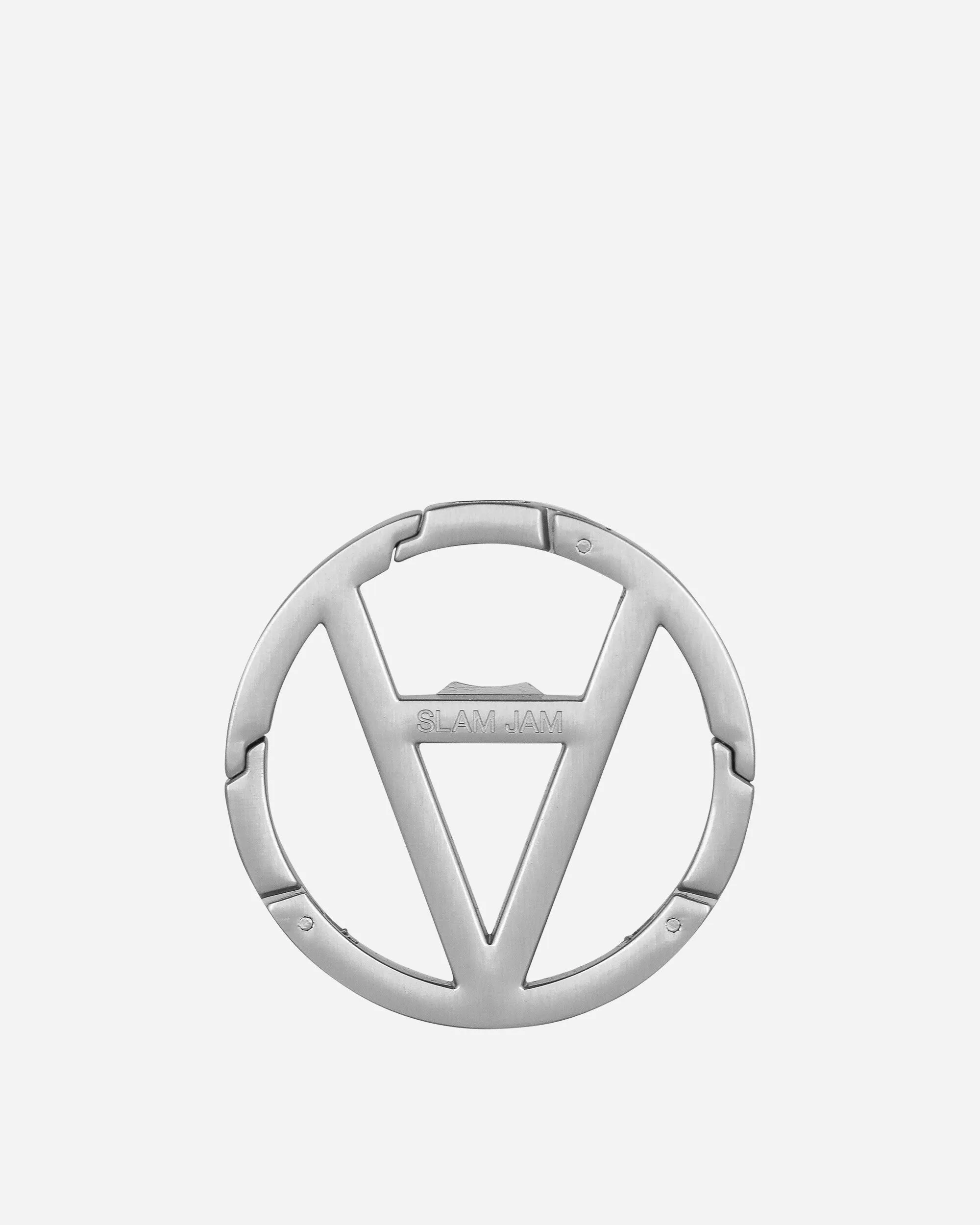 CHAOS IS ORDER Logo Carabiner Silver