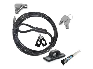 Computer Security Products Guardian Series - System security kit - black - 6 ft CSP-810-S-1X-1G-KA