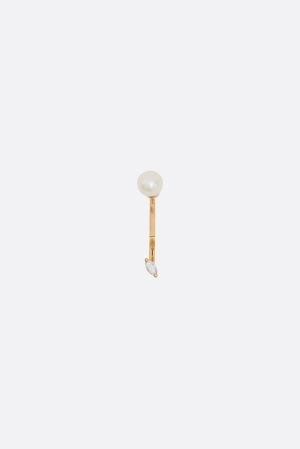 Dots Marquise Piercing earring