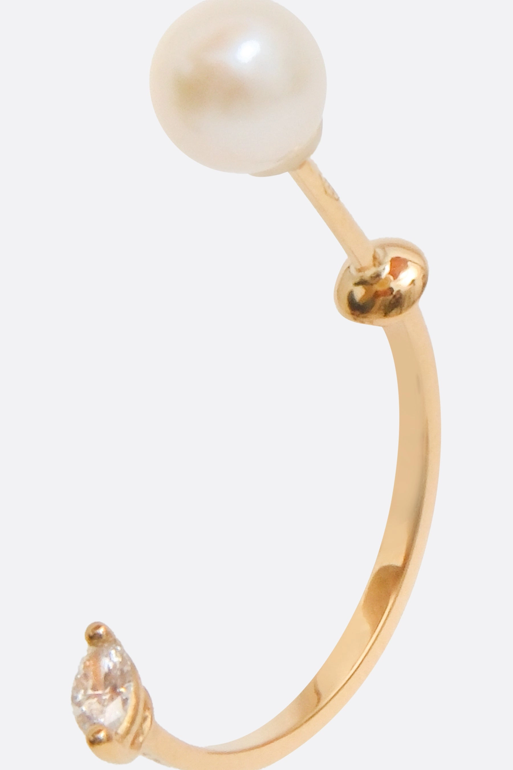 Dots Marquise Piercing earring