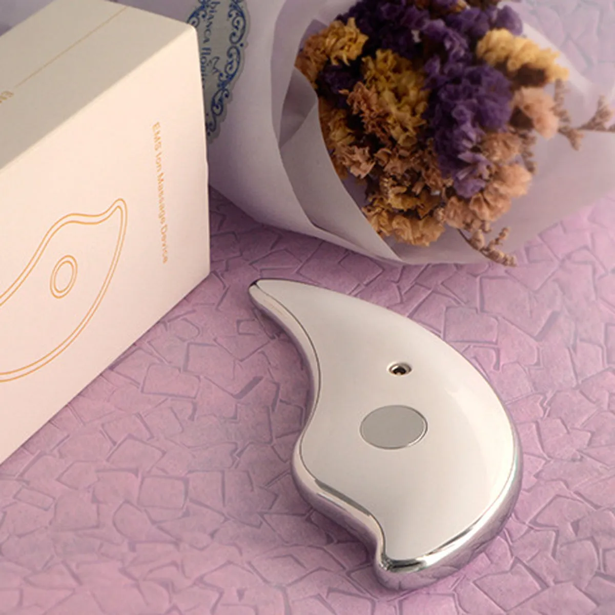 Electric EMS Micro Current Ion Vibration Scrapers Massager