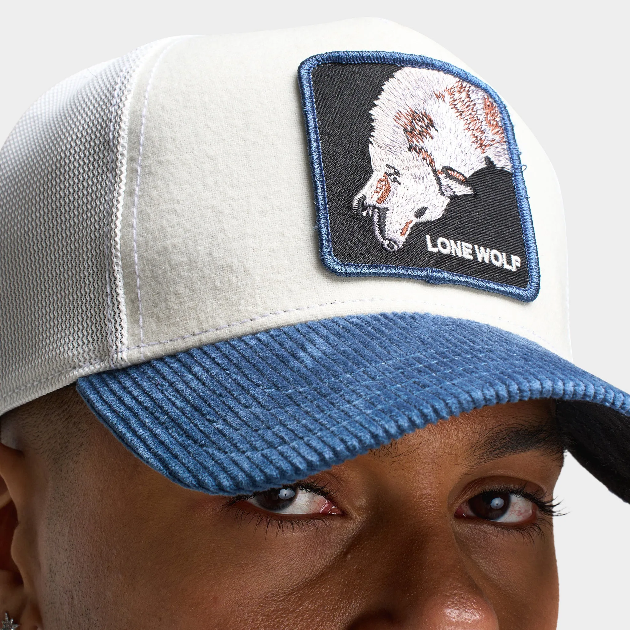 Goorin Bros Upside Down Flow Snapback White / Navy