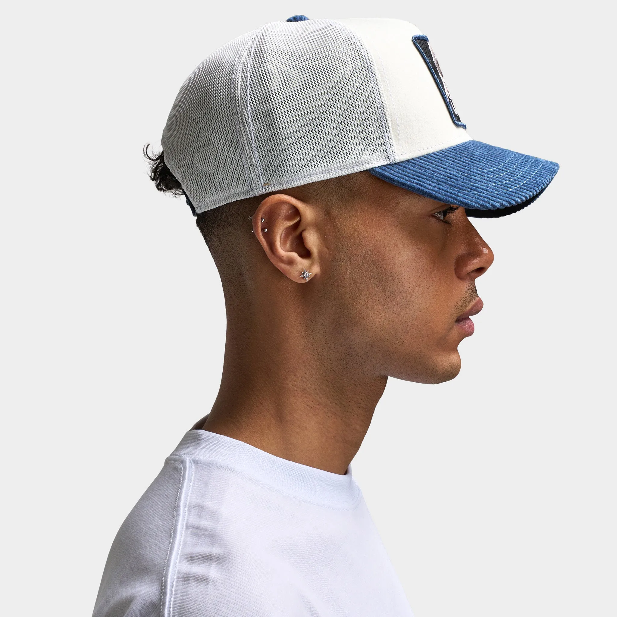 Goorin Bros Upside Down Flow Snapback White / Navy