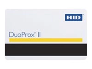HID DuoProx II 1336 - RF proximity / magnetic stripe card - white gloss 1336LGGMN