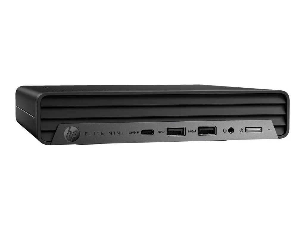 HP Elite 800 G9 - Mini desktop Core i7 i7-14700T / up to 5.2 GHz - vPro - RAM 16 GB - SSD 512 GB - NVMe, TLC - UHD Graphics 770 A12GNUT#ABA