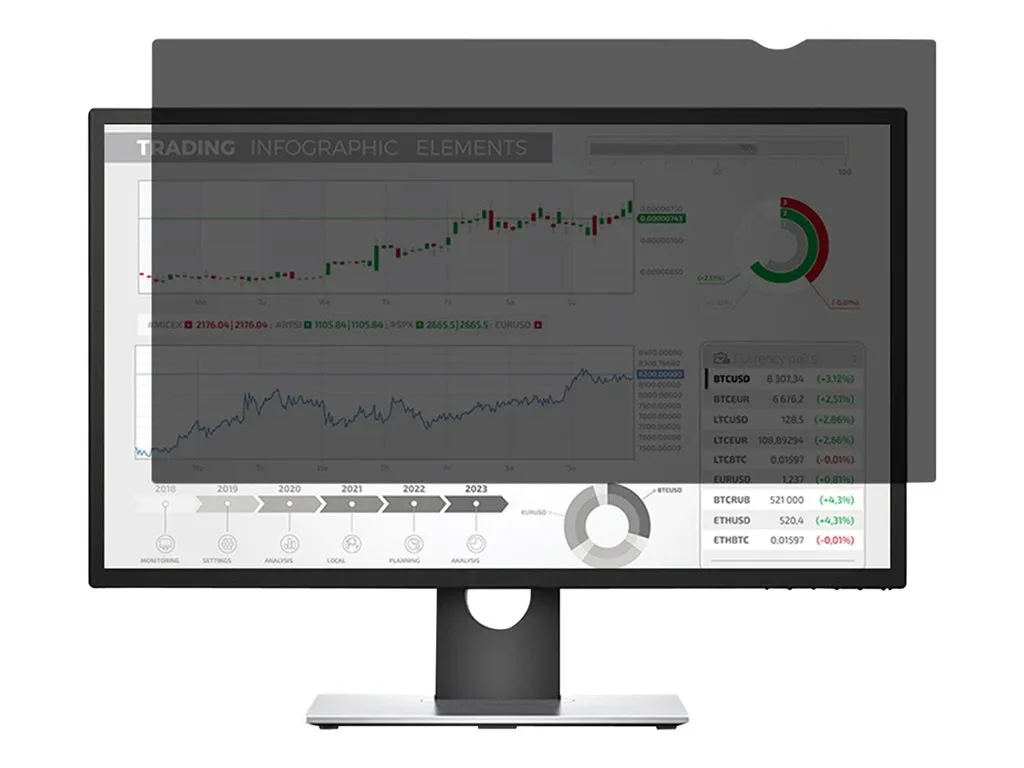 HP TDSourcing - Display privacy filter - 24",HP TDSourcing - display privacy filter" K52794WW-DNA