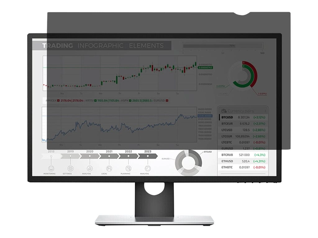 HP TDSourcing - Display privacy filter - 24",HP TDSourcing - display privacy filter" PS24.0W9A2-2N-DNA