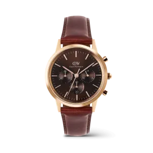 Iconic Chronograph St Mawes Amber RG