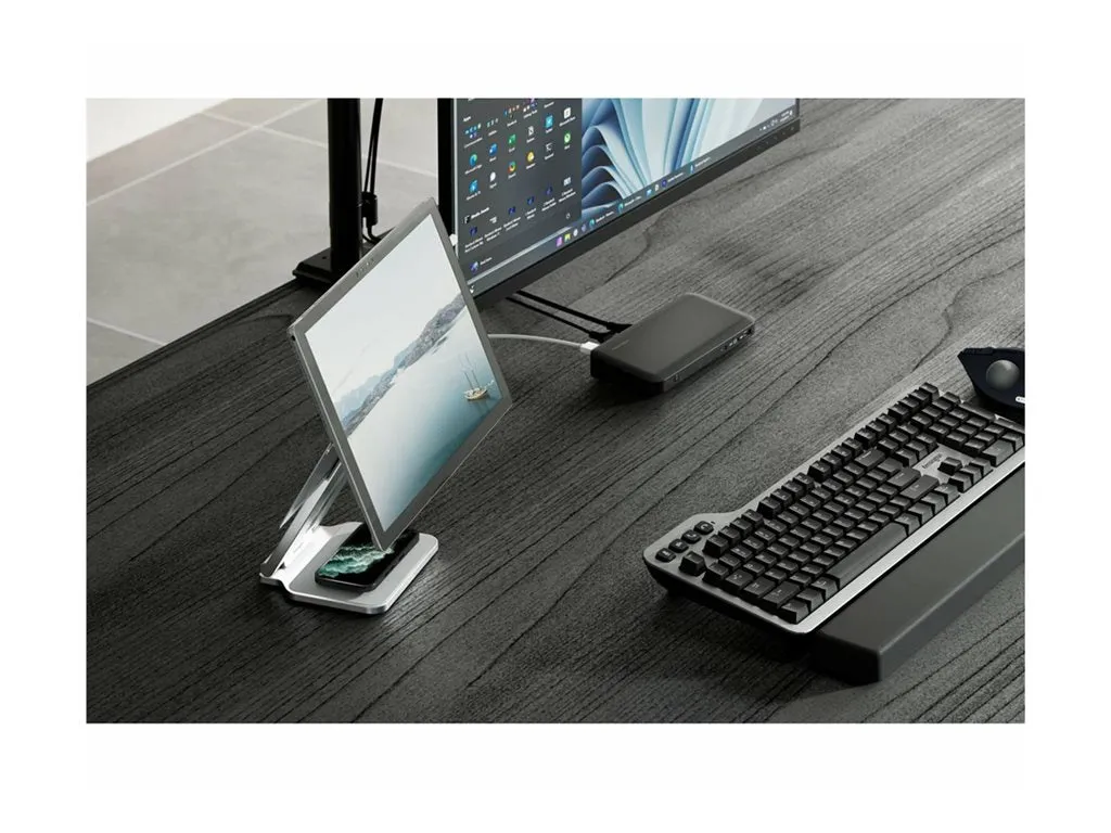 Kensington - Notebook stand - elevated - tabletop - platinum K58277WW
