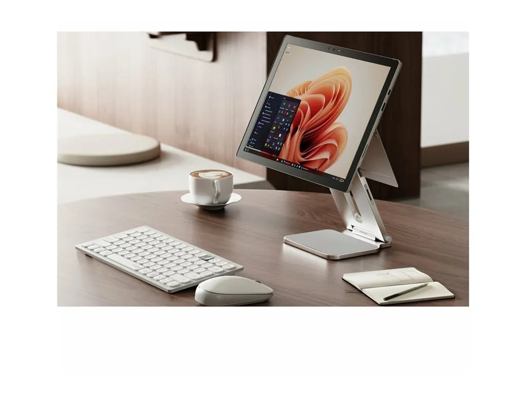Kensington - Notebook stand - elevated - tabletop - platinum K58277WW