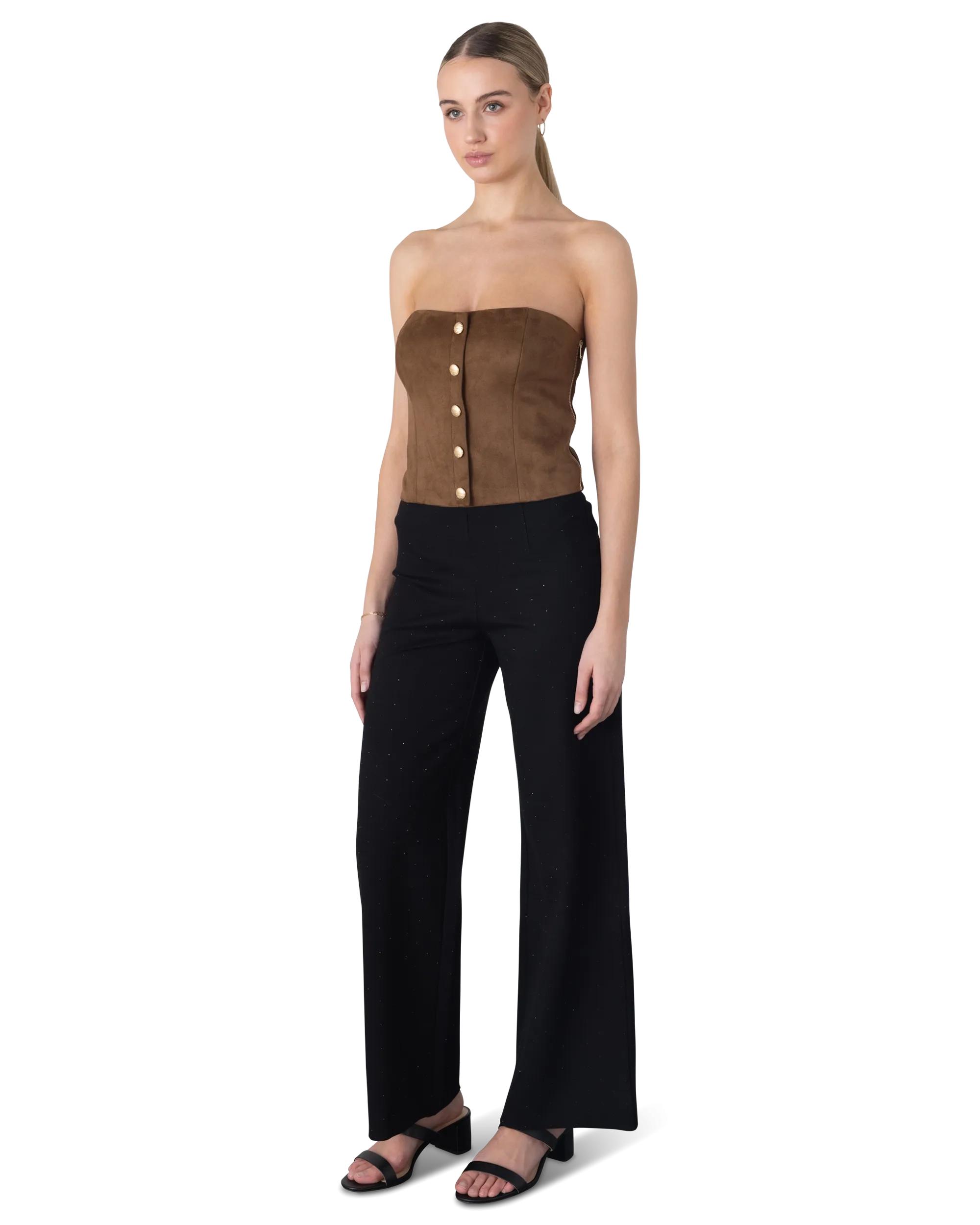 Kimberly Swarovski Jersey Pant