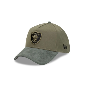Las Vegas Raiders Olive Premium 39THIRTY A-Frame™ Stretch Fit
