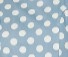 Light Blue & White Polka Dot Swing Dress