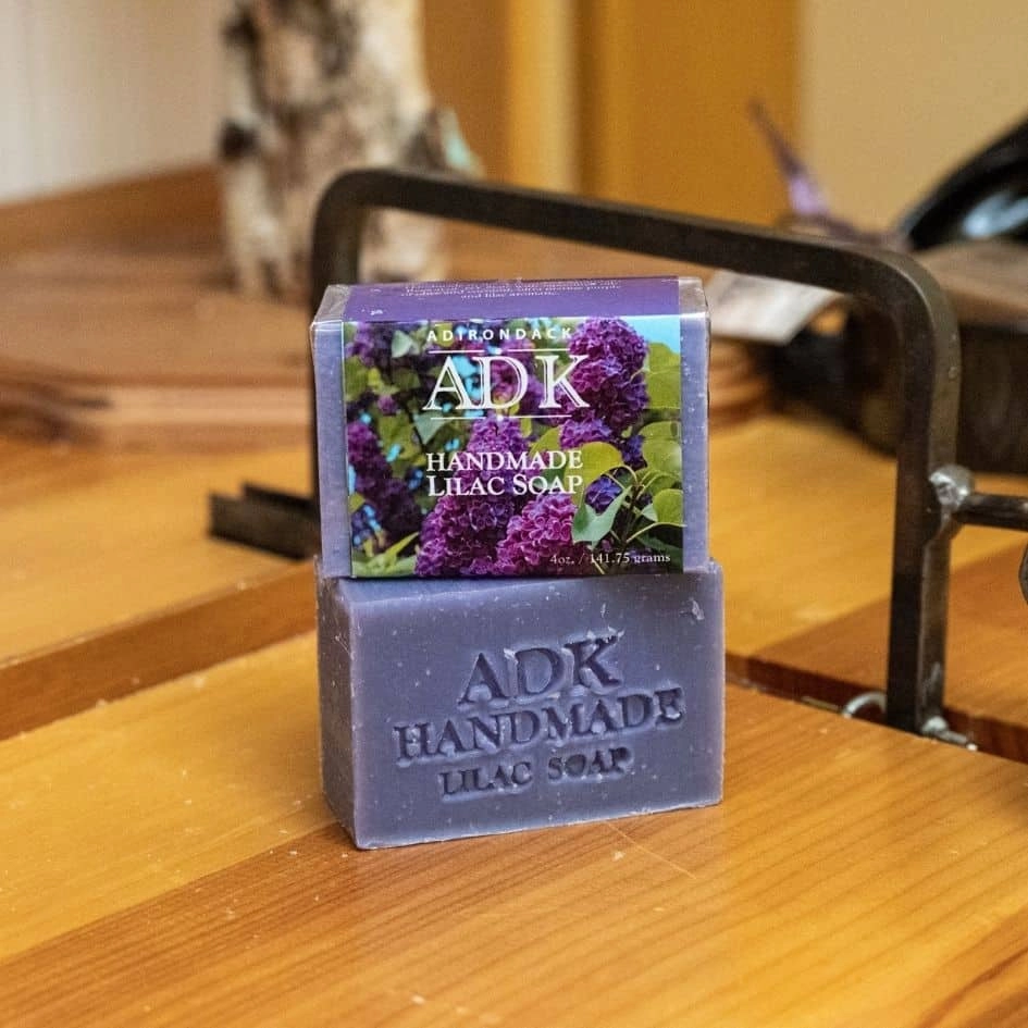 Lilac Soap Bar 4 oz Unwrapped