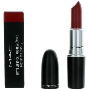 MAC Women's Matte Lipstick - Creamy Finish Long-Wearing, 612 Russian Red, 0.10 oz