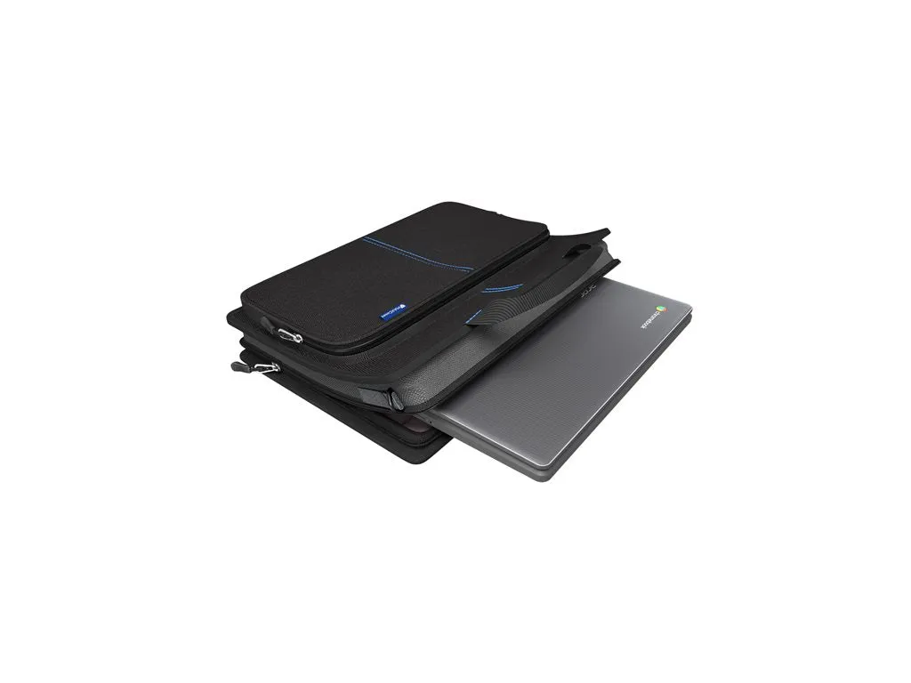 MAXCases Explorer 5 Work-In - Notebook carrying case - with pocket - 11 - black" MCEB5P11BLK