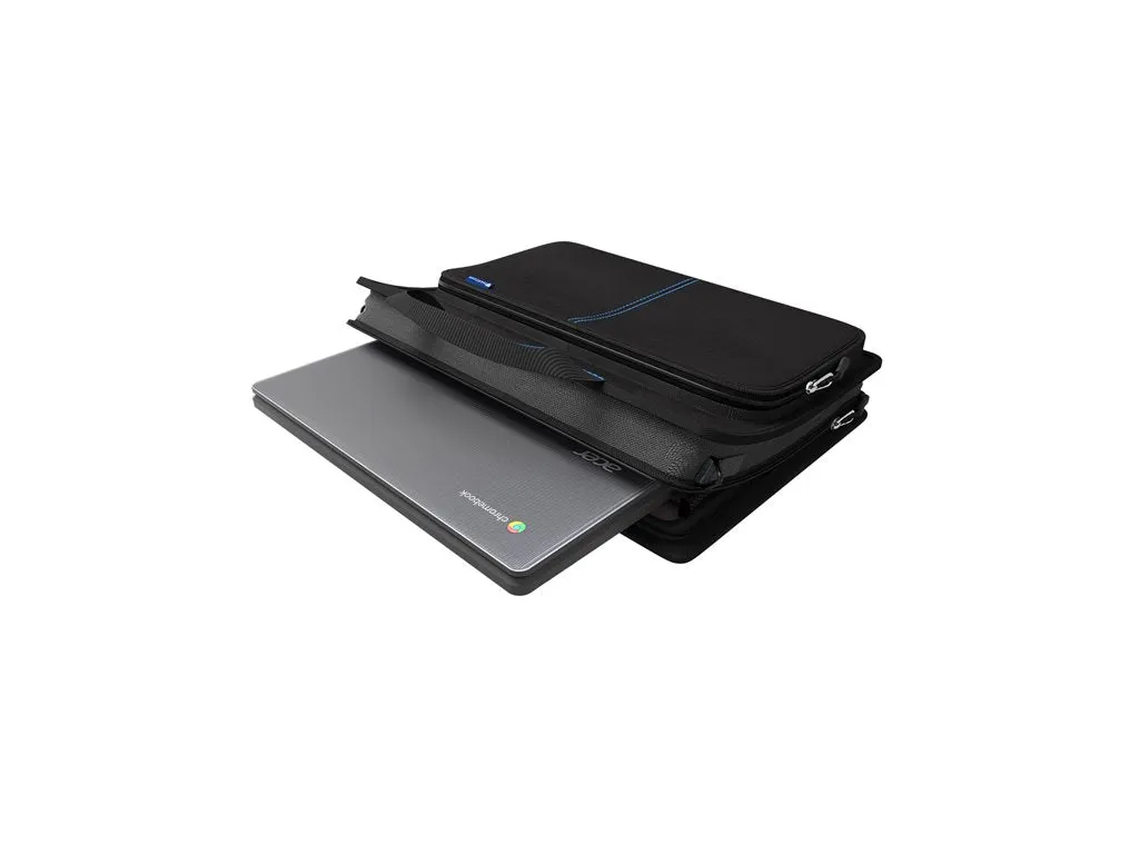 MAXCases Explorer 5 Work-In - Notebook carrying case - with pocket - 11 - black" MCEB5P11BLK
