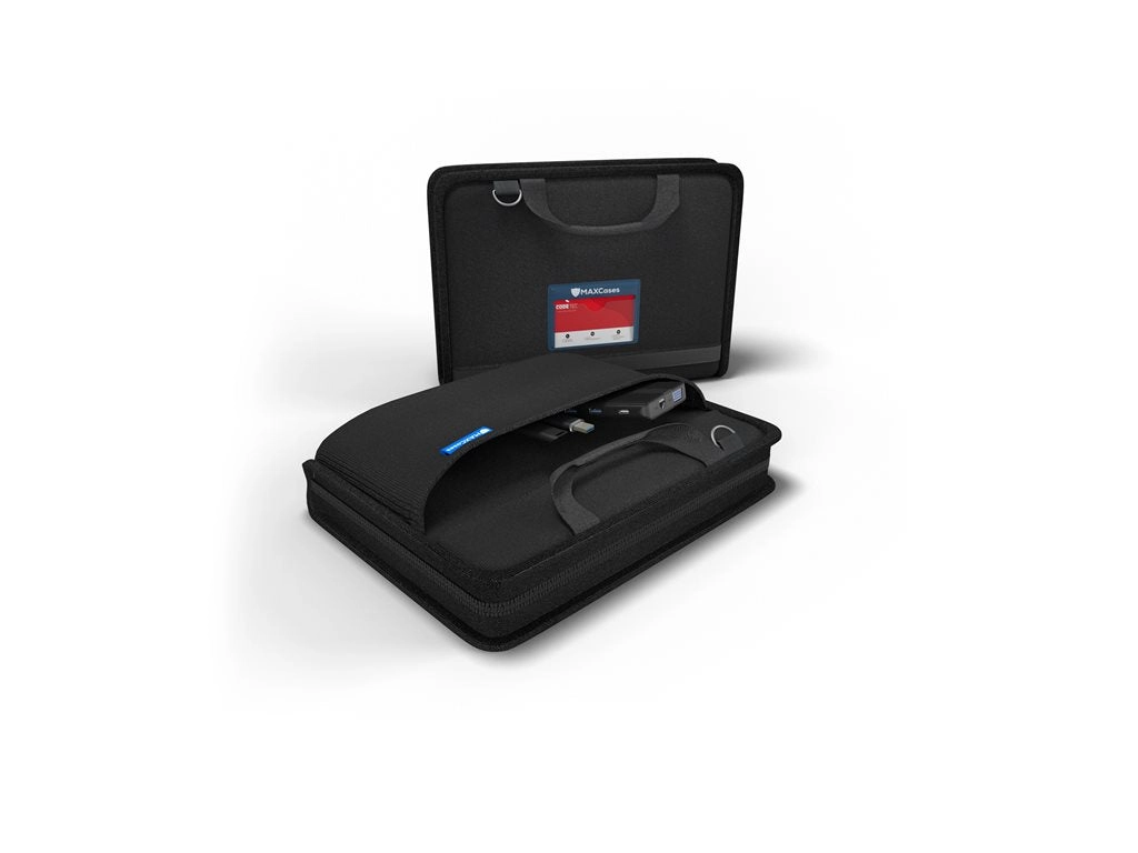MAXCases Explorer - Notebook carrying case - slim, work-in - 14 - black" MCEBS14BLK