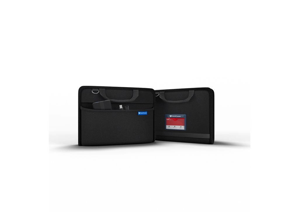 MAXCases Explorer - Notebook carrying case - slim, work-in - 14 - black" MCEBS14BLK