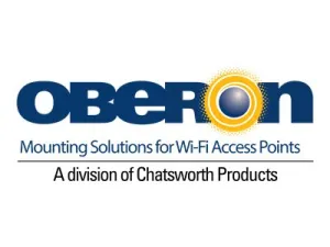 Oberon Hi-Bar - Network device enclosure - rugged, ABS plastic - ceiling mountable, surface mountable, wall mountable - white 1015-1313C