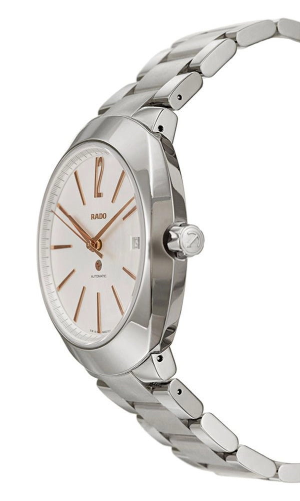Rado D-Star XL Automatic Stainless Steel Mens Watch Silver Dial Calendar R15329113