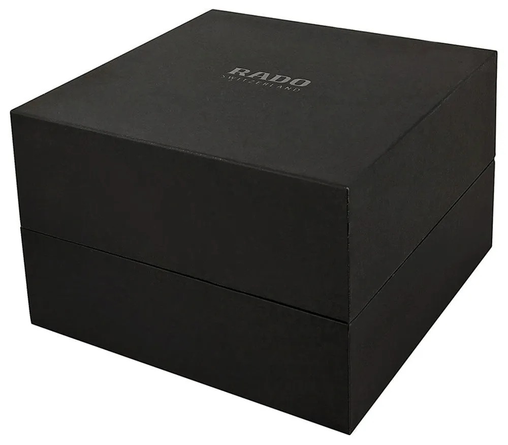 Rado True Thinline Black Ceramic Black Dial Quartz Mens Watch R27741152