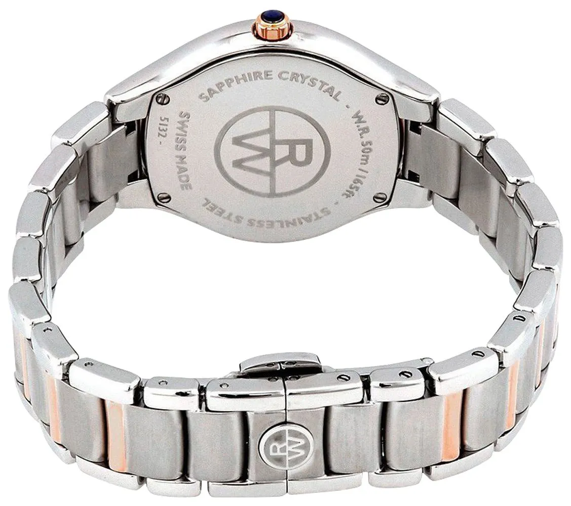 Raymond Weil Noemia Two-Tone Stainless Steel Rose Gold Dial Quartz Womens Watch 5132-SP5-81001
