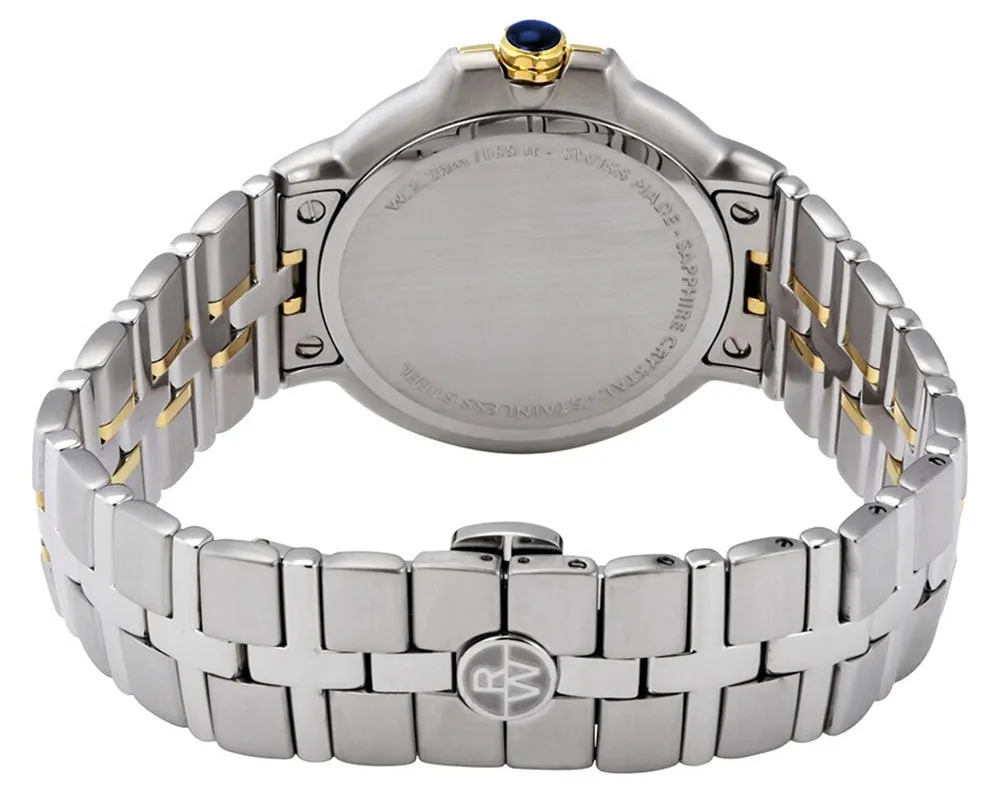 Raymond Weil Parsifal Two-Tone Stainless Steel White Dial Date Quartz Mens Watch 5580-STP-00308