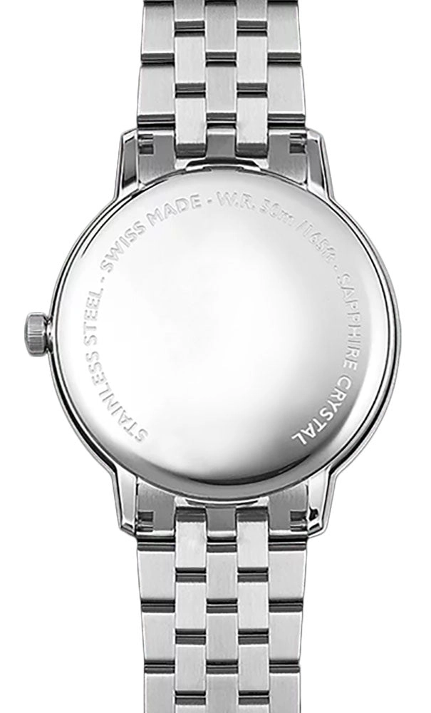 Raymond Weil Toccata Stainless Steel Blue Dial Date Quartz Mens Watch 5585-ST-50001