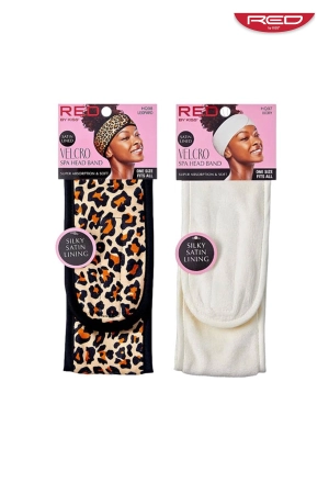 RED BY KISS VELCRO SPA HEADBAND