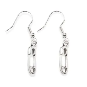 Safety Pin Earrings
