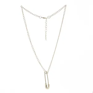Safety Pin Necklace
