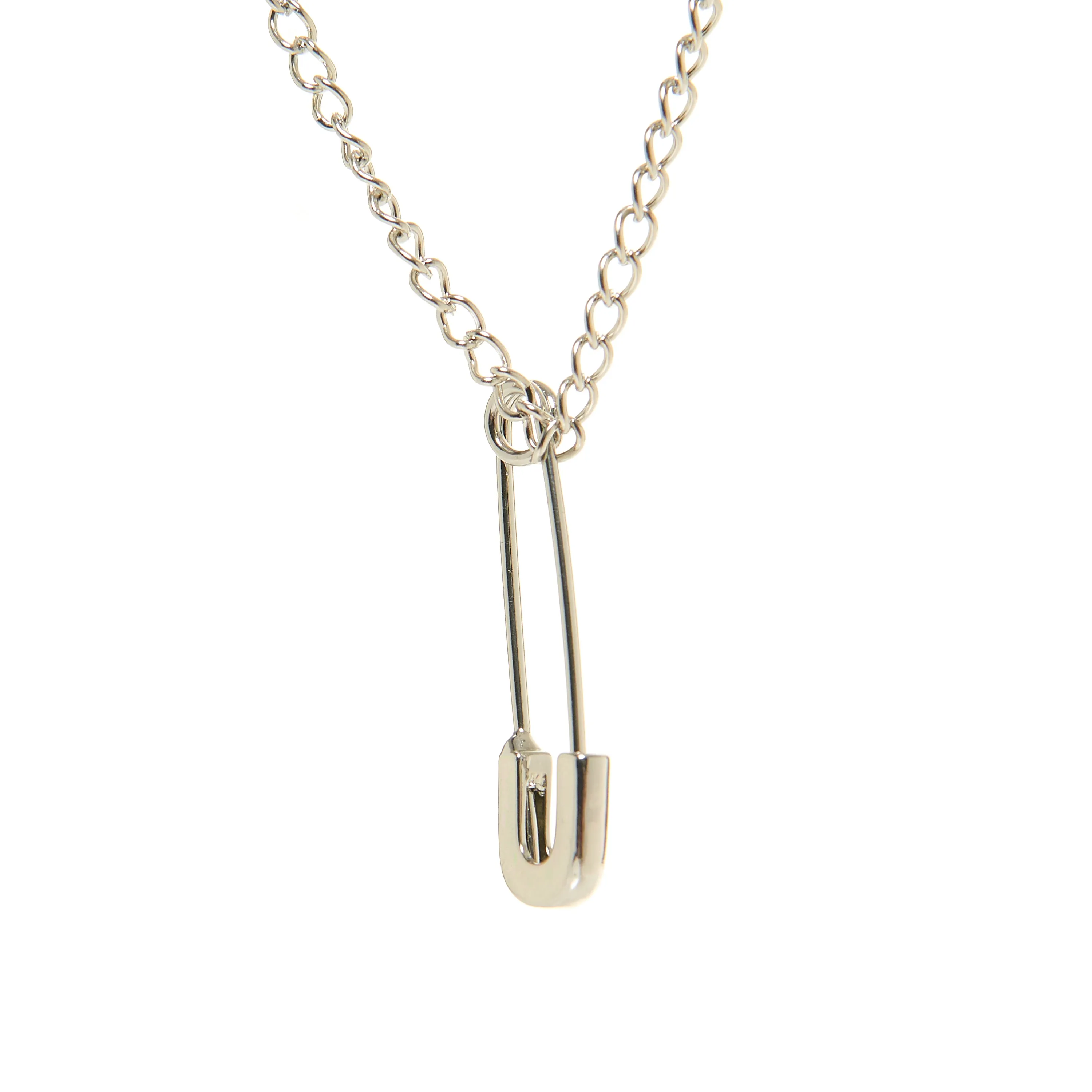 Safety Pin Necklace