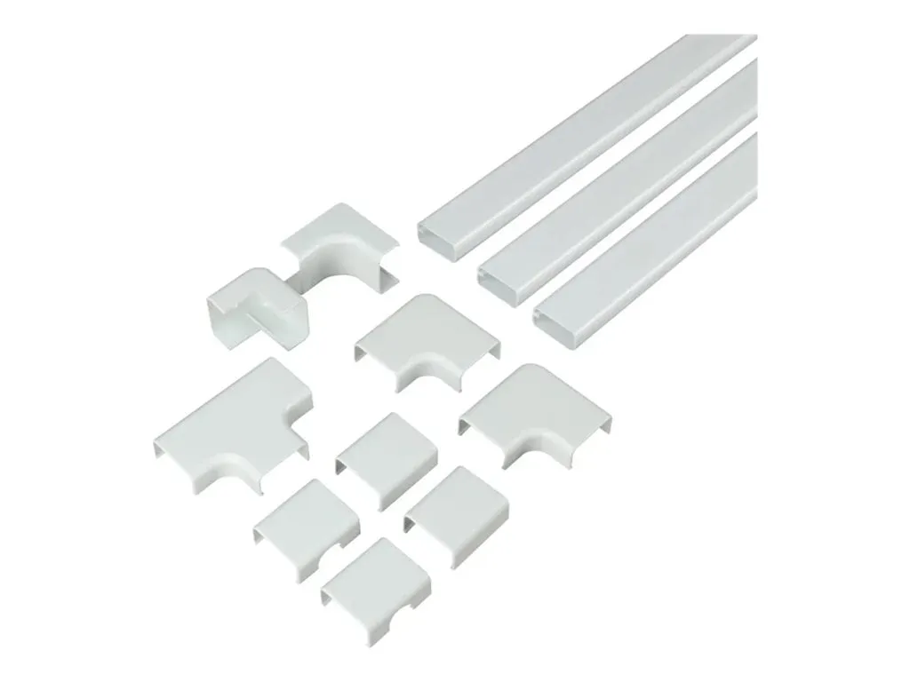 Sanus - Cable raceway - 10-piece, 48 x 1" CCS2KWH