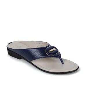 Senorita Casual (Blue) Slippers For Women LAF-710 By Liberty
