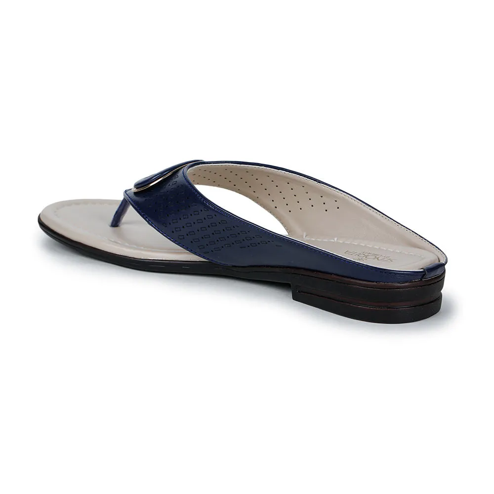 Senorita Casual (Blue) Slippers For Women LAF-710 By Liberty