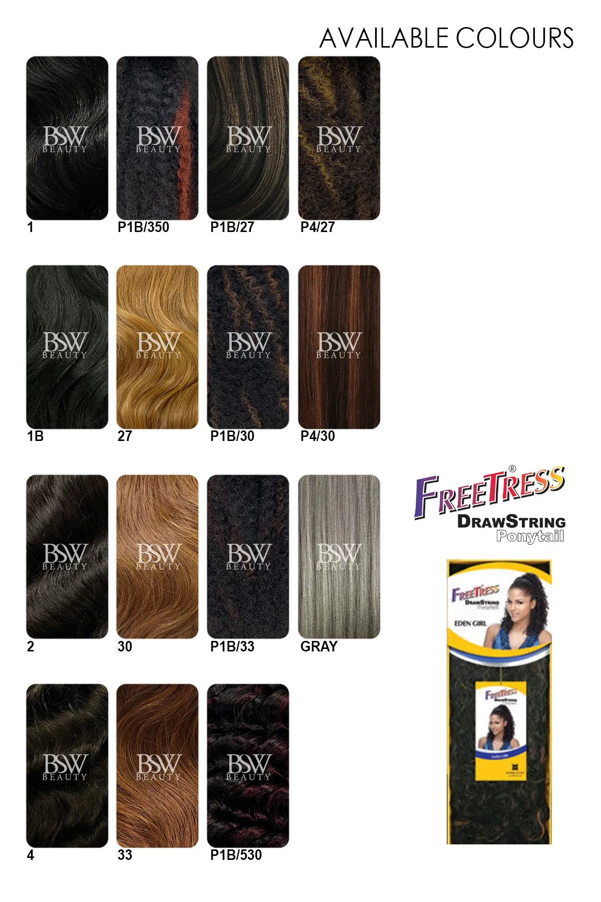 SHAKE N GO FREETRESS DRAWSTRING PONYTAIL AFRO 5"
