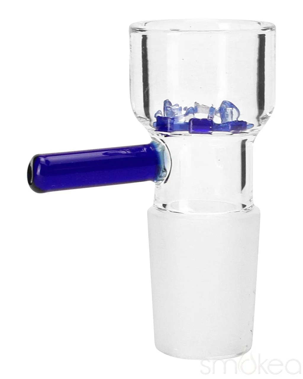 SMOKEA 18mm Glass on Glass Bowl w/ Built in Screen