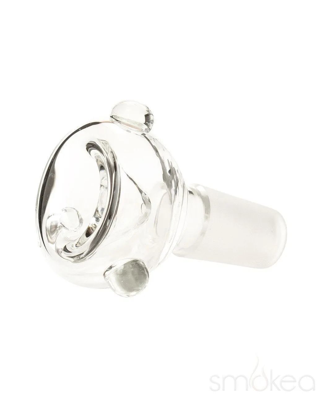 SMOKEA 18mm Glass on Glass Bubble Bowl