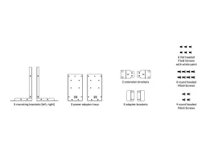 Sophos - Network device mounting kit - rack mountable MKAHD300ZZPCNP